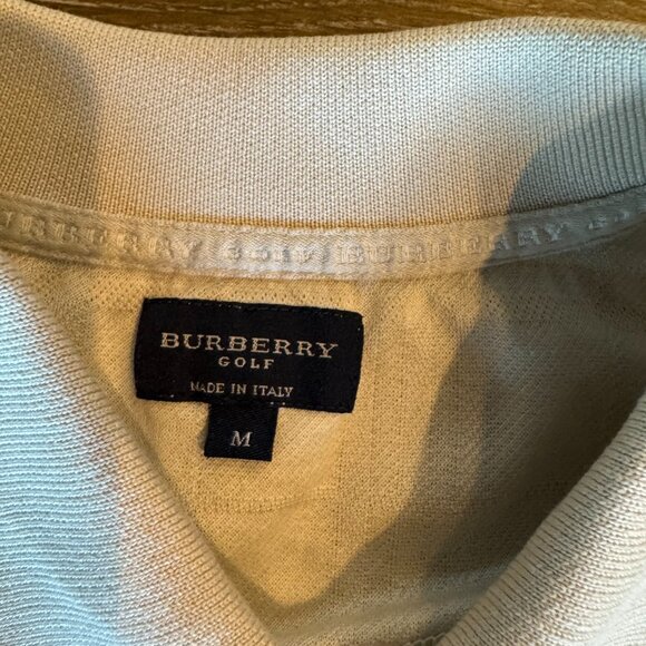 Burberry London all cotton men's golf polo shirt from Princeville size Medium - Picture 6 of 11